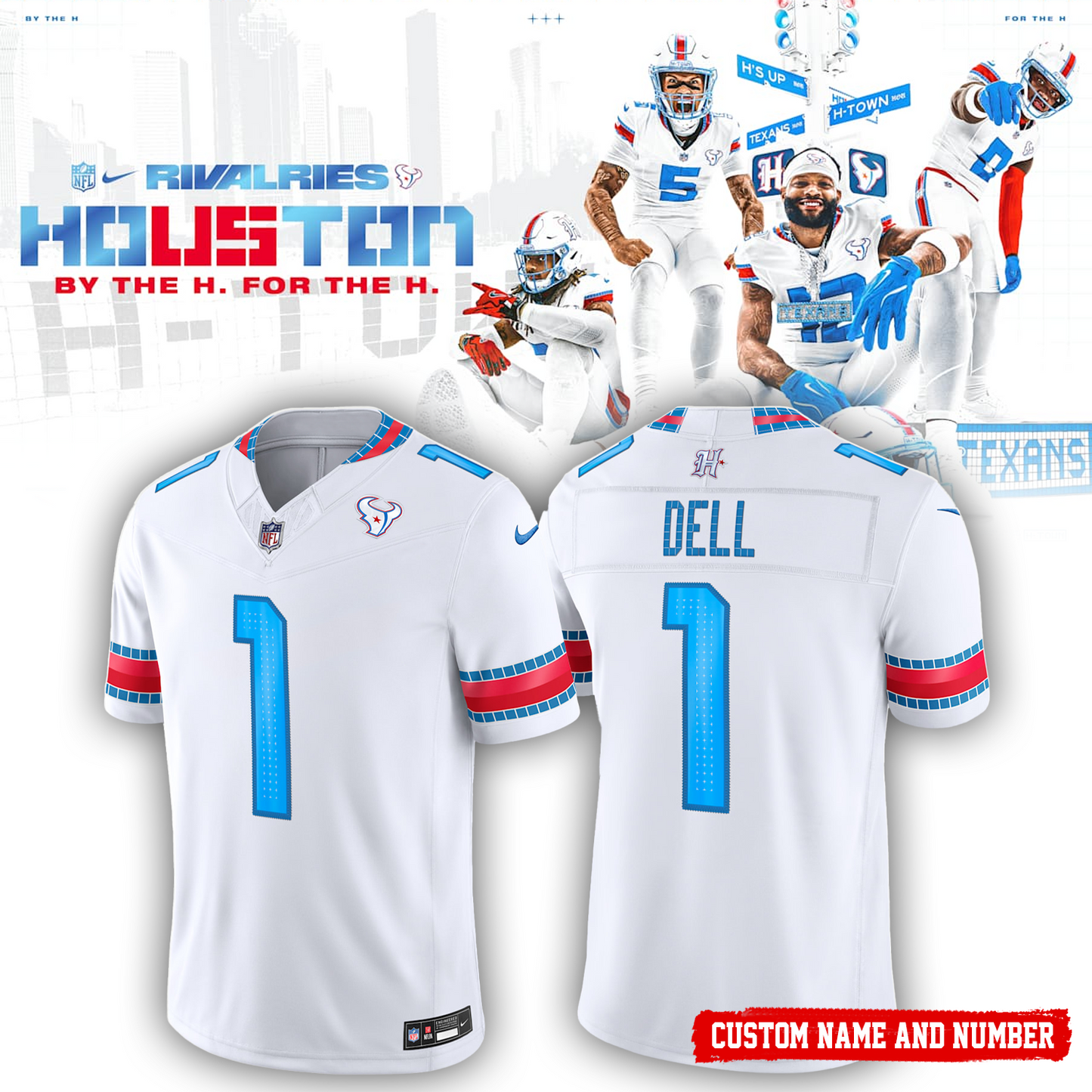 Unisex Houston Texans 2026 Rivalries Special Football Jersey