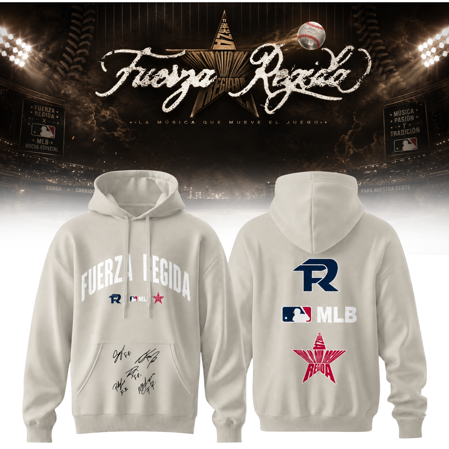 Fuerza Regida “This Is Our Dream Stadium Tour” 2026 – Hoodie