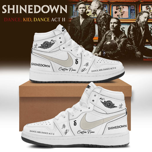 ,,SHINEDOWN “Dance Kid Dance Act II World Tour” 2026 Signed – Shoes 1-4