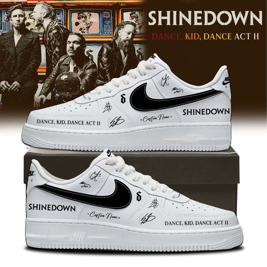 ,,SHINEDOWN “Dance Kid Dance Act II World Tour” 2026 Signed – Shoes 1-5