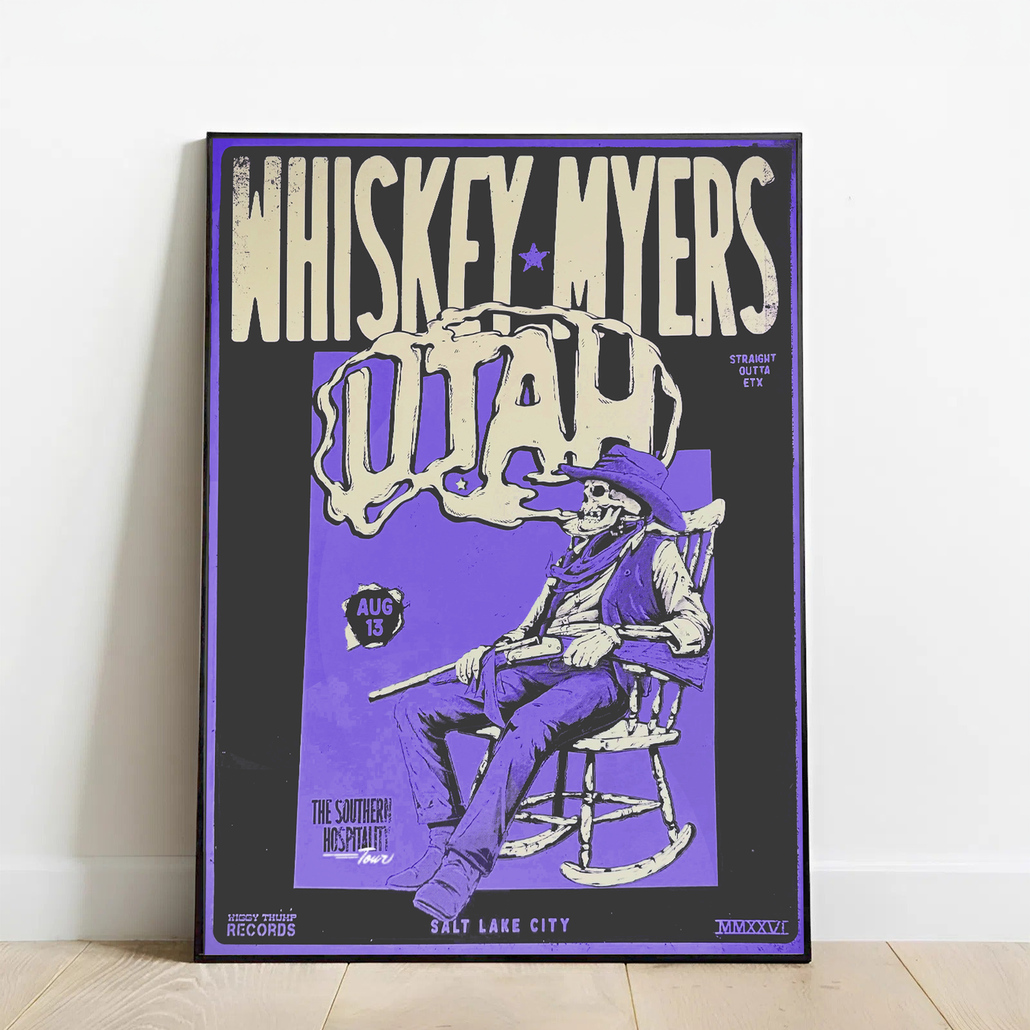 Limited Edition Whiskey Myers Southern Hospitality Tour In Utah Poster 4
