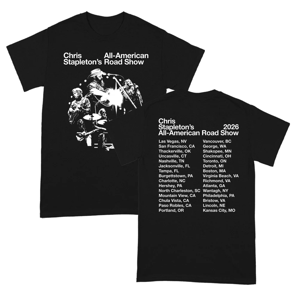 Limited Edition Chris Stapleton “All-American Road Show” Tshirt