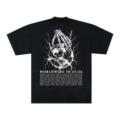 Limited Edition Spark Plug Skeleton 2026 Tour Shirt