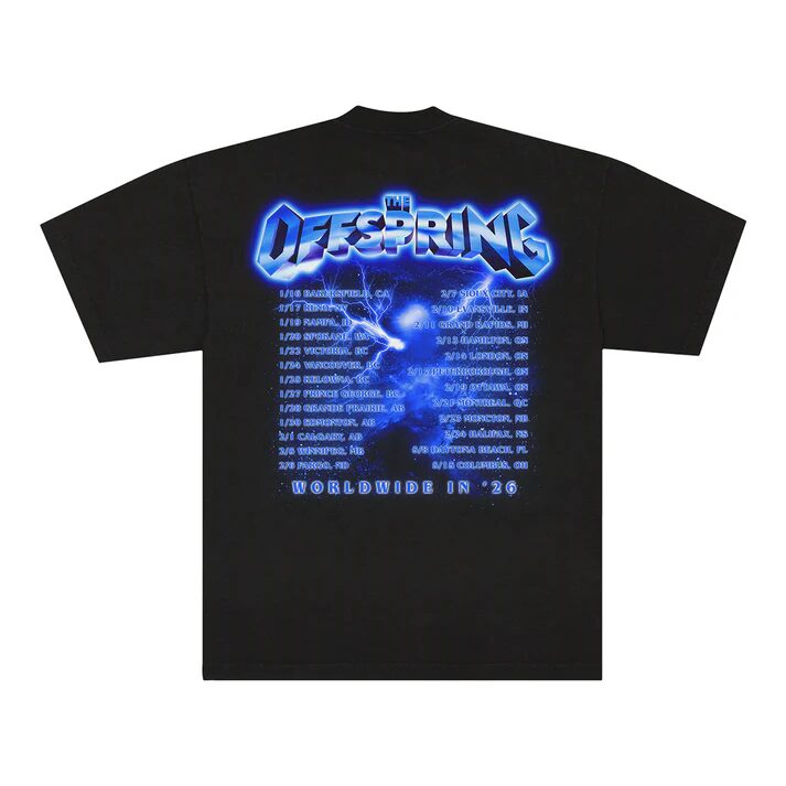 Limited Edition Spark Plug Skeleton 2026 Tour Shirt