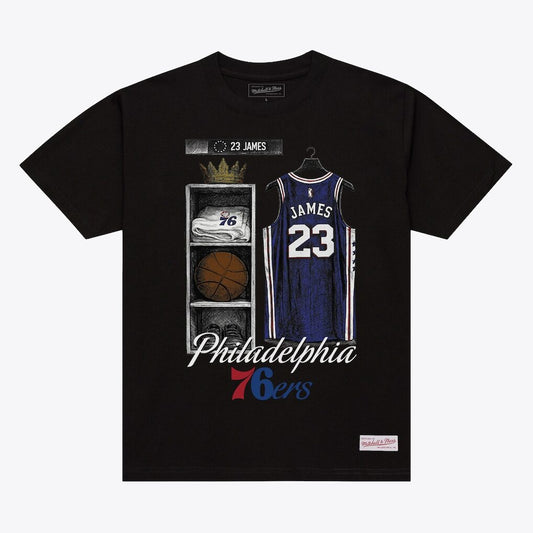 Limited Edition Welcome LBJ To The Sixers Shirt