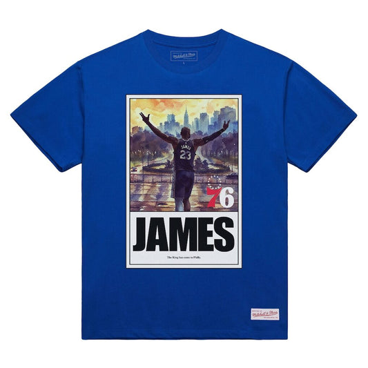 Limited Edition Welcome LBJ To The Sixers Shirt