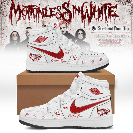 Motionless In White “The Sweat and Blood Tour 2026” Signature Limited Edition JD1