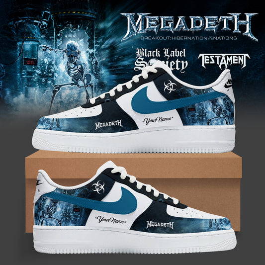 Rust In Peace Premium 3D Personalized Sneakers AF1
