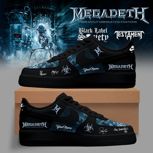 Rust In Peace Premium 3D Personalized Sneakers AF1
