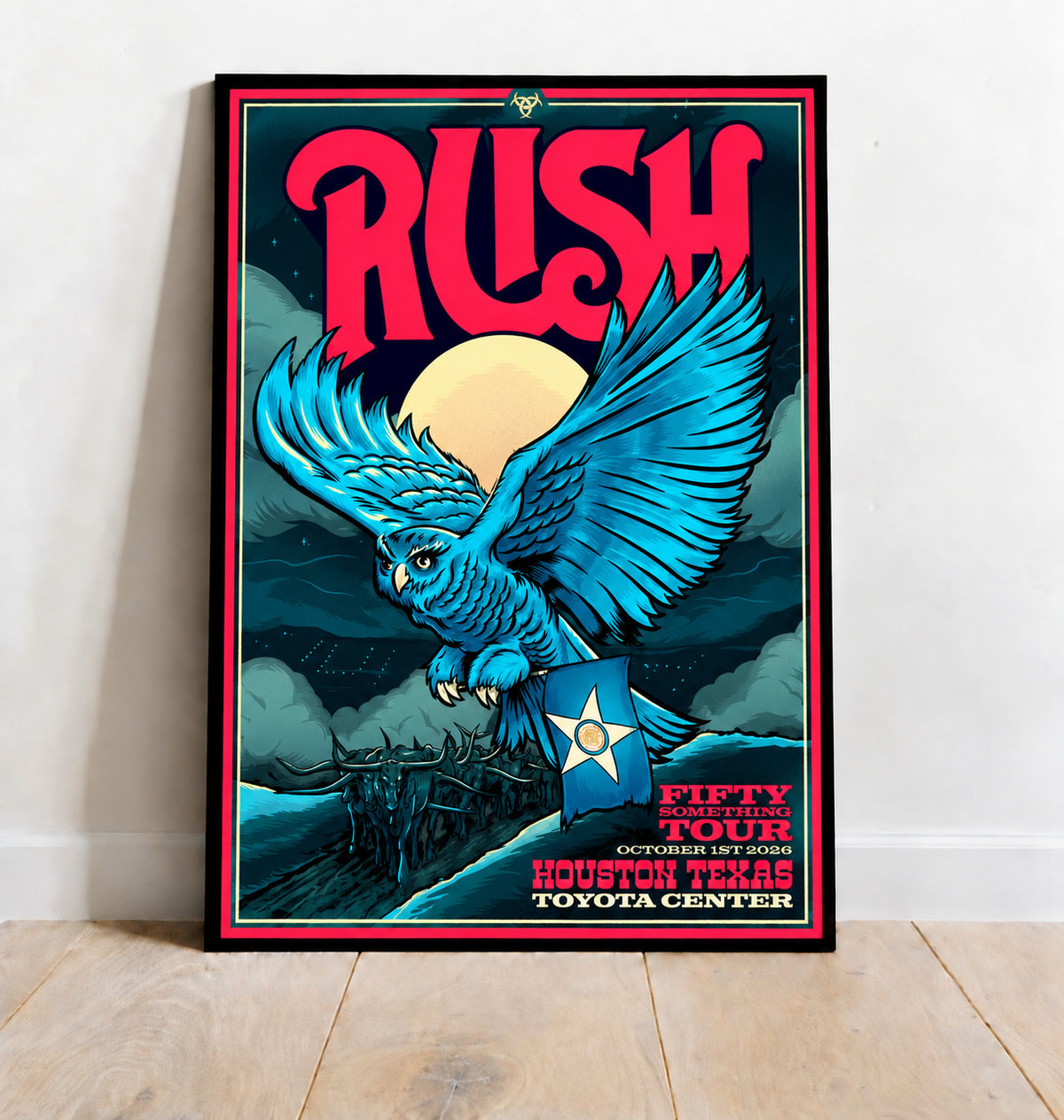 Fifty Something Tour 2026 Houston Poster