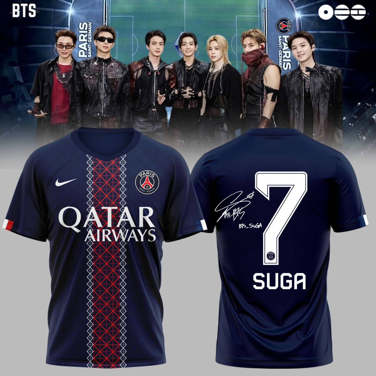 ,BTS x Paris Saint-Germain Jersey