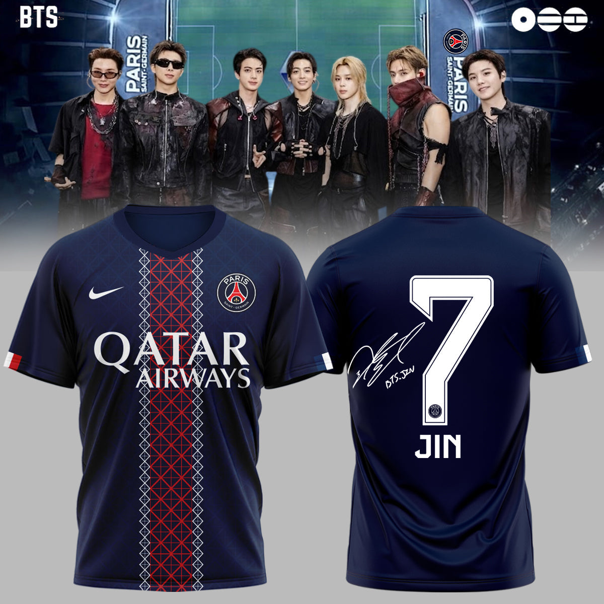 ,BTS x Paris Saint-Germain Jersey