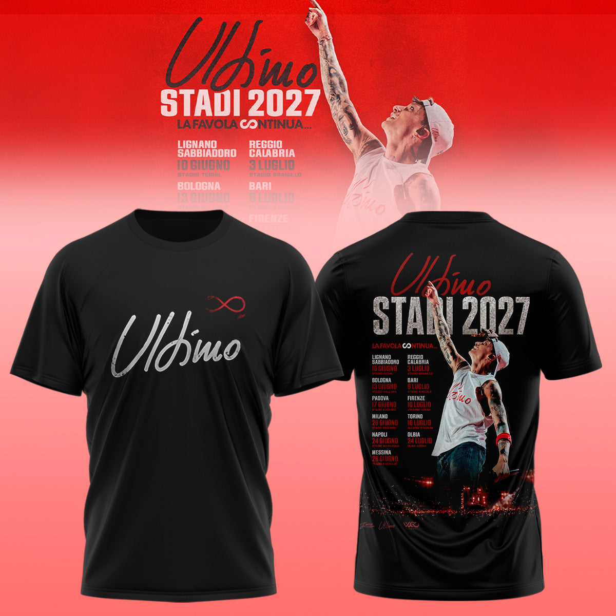 Ultimo Stadi 2027 – La Favola Continua TShirt