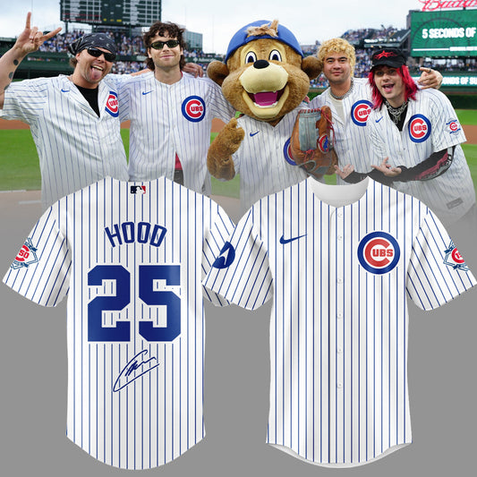 .5 seconds of summer Calum Hood cubs Limited Edition Signature – Jersey
