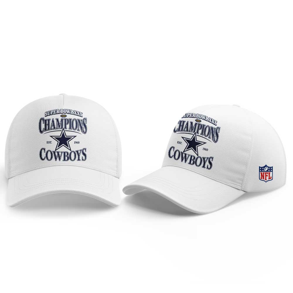 Special New Dallas Cowboys Super Bowl XXX Tshirt