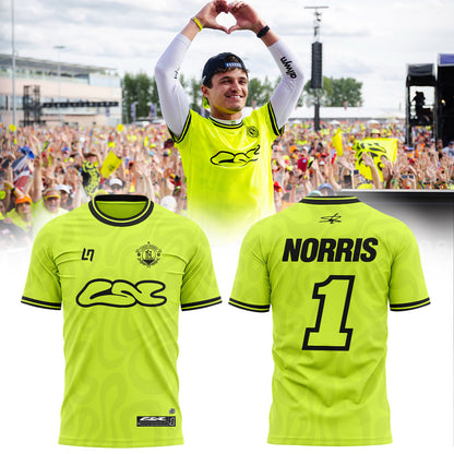 . McLaren F1 Team 2026 LANDO NORRIS GRANDSTAND LN1 Signature Shirt