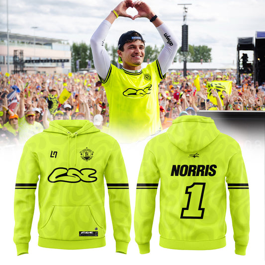 . McLaren F1 Team 2026 LANDO NORRIS GRANDSTAND LN1 Signature Hoodie