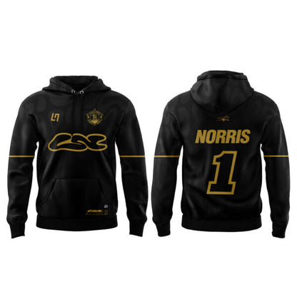 . McLaren F1 Team 2026 LANDO NORRIS GRANDSTAND LN1 Signature Hoodie Black