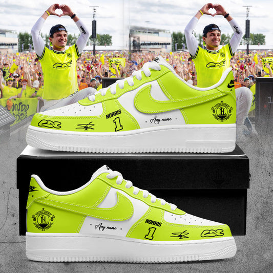 . McLaren F1 Team 2026 LANDO NORRIS GRANDSTAND LN1 Signature Custom Name Shoes