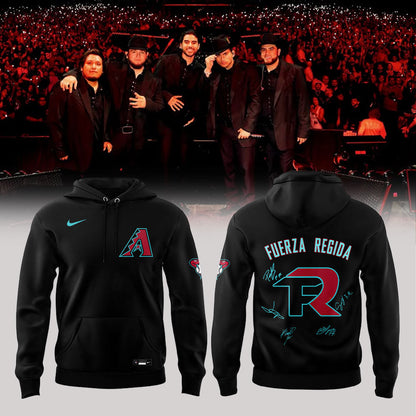 Fuerza Regida THE “THIS IS OUR DREAM” TOUR! ITS SHOW DAY x Arizona Diamondbacks Hoodie