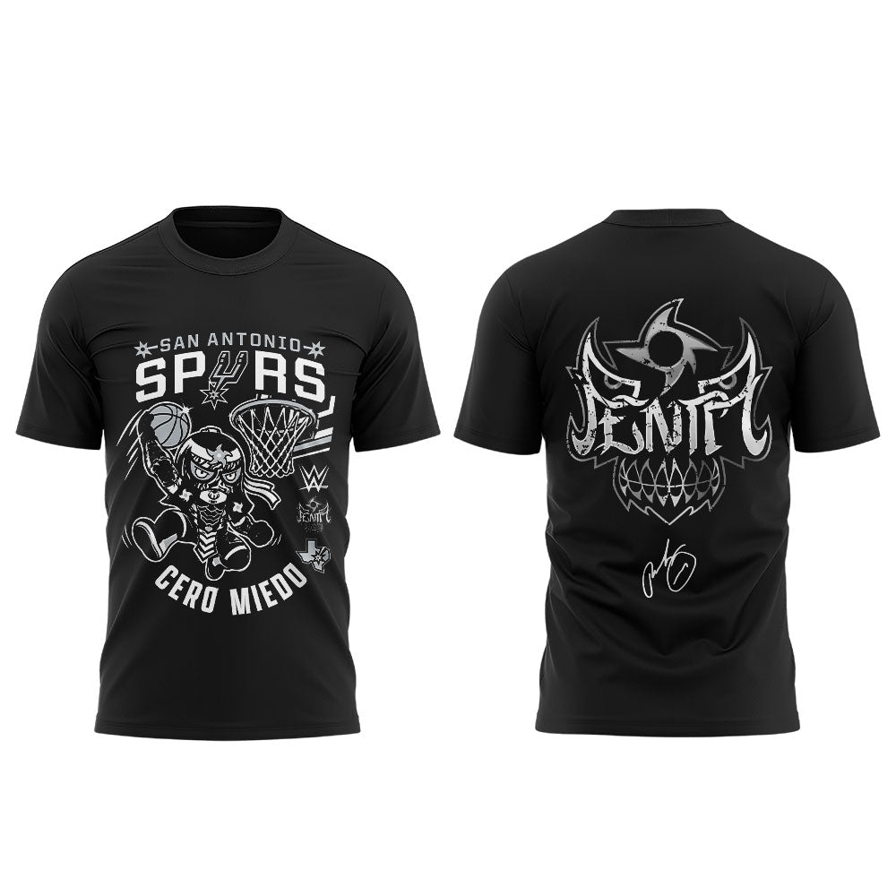 . SA Spurs x Cero Miedo WWE Monday Night RAW Shirt
