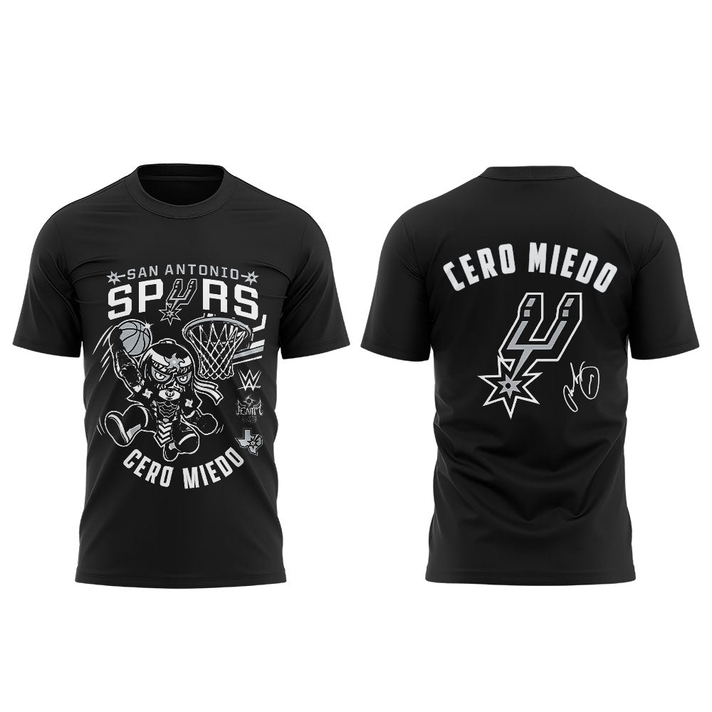 . SA Spurs x Cero Miedo WWE Monday Night RAW Shirt V2