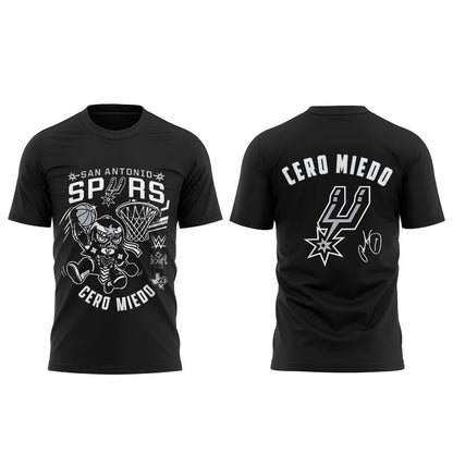 . SA Spurs x Cero Miedo WWE Monday Night RAW Shirt V2