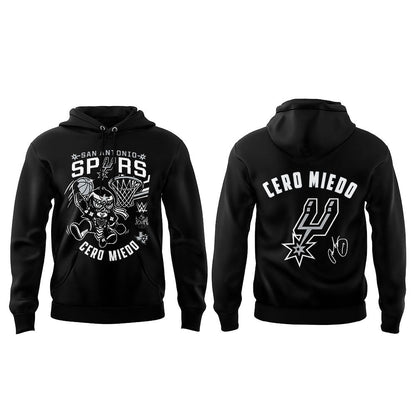 . SA Spurs x Cero Miedo WWE Monday Night RAW Hoodie V2