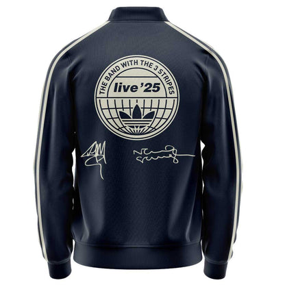 . Limited Edition Oasis “Live ’25” London Deep Blue Signature Zip Jacket