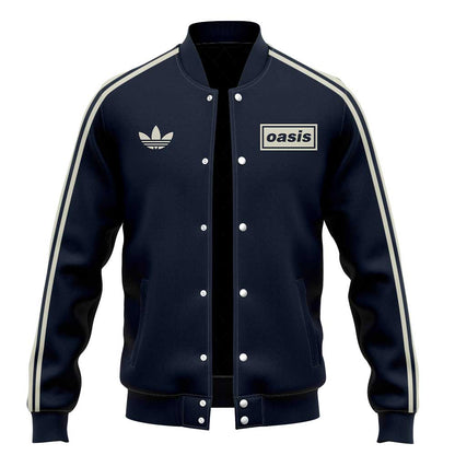 . Limited Edition Oasis “Live ’25” London Deep Blue Signature Jacket
