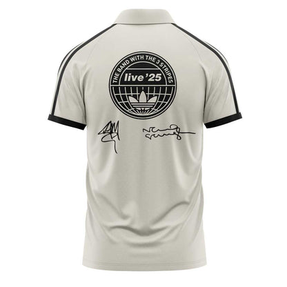 . Limited Edition Oasis “Live ’25” London Cream Signature Raglan Polo