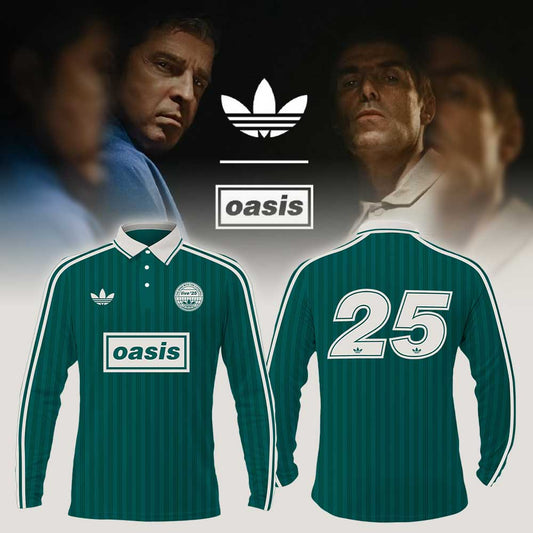 . OASIS LIVE ’25 DROP 2 Green Long Polo