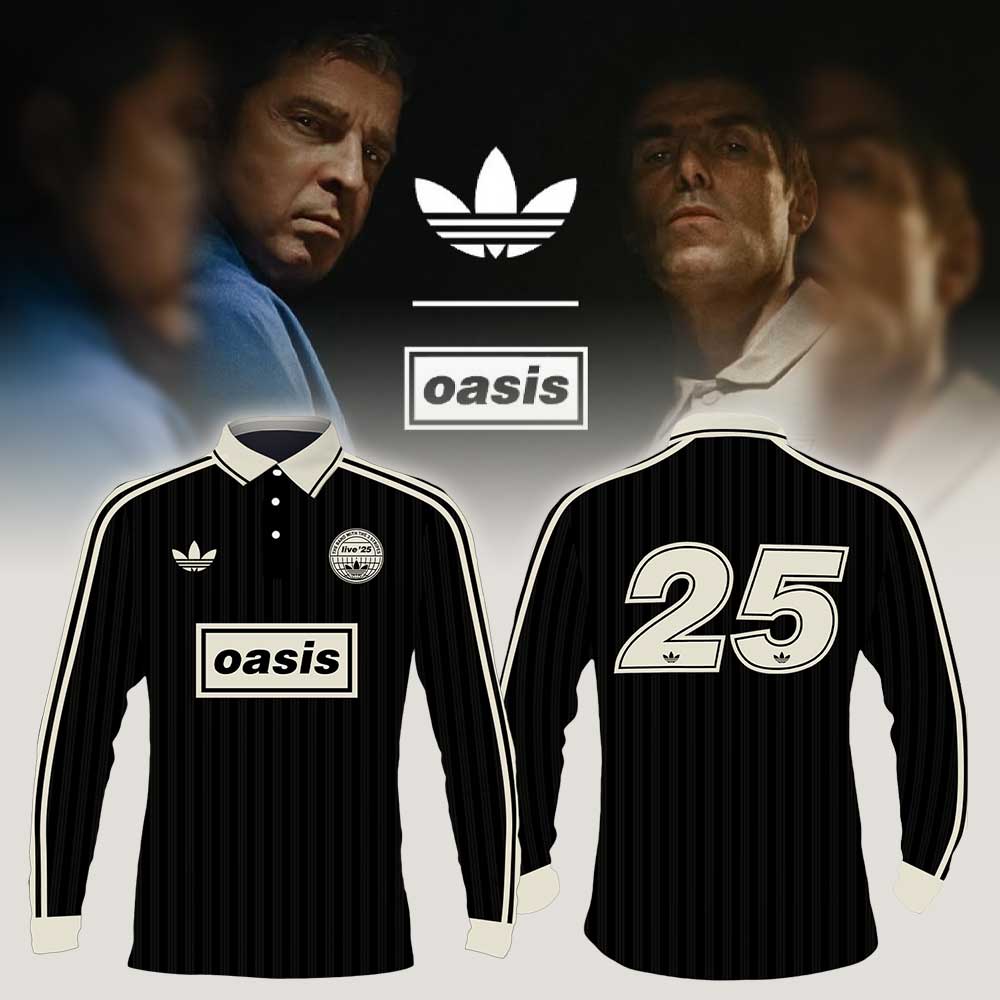 . OASIS LIVE ’25 DROP 2 Black Long Polo V2