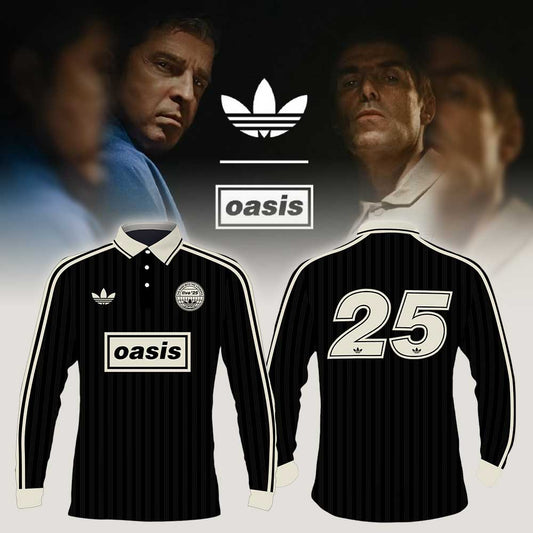 . OASIS LIVE ’25 DROP 2 Black Long Polo V2