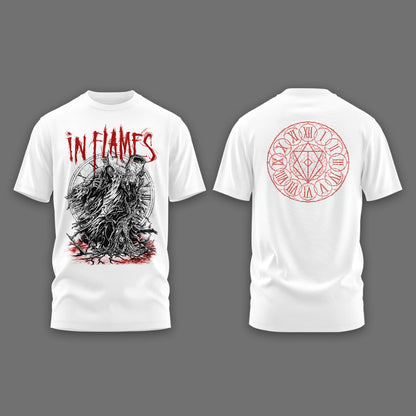 In Flames The Crown In The Grave Tour ’26 Tshirt
