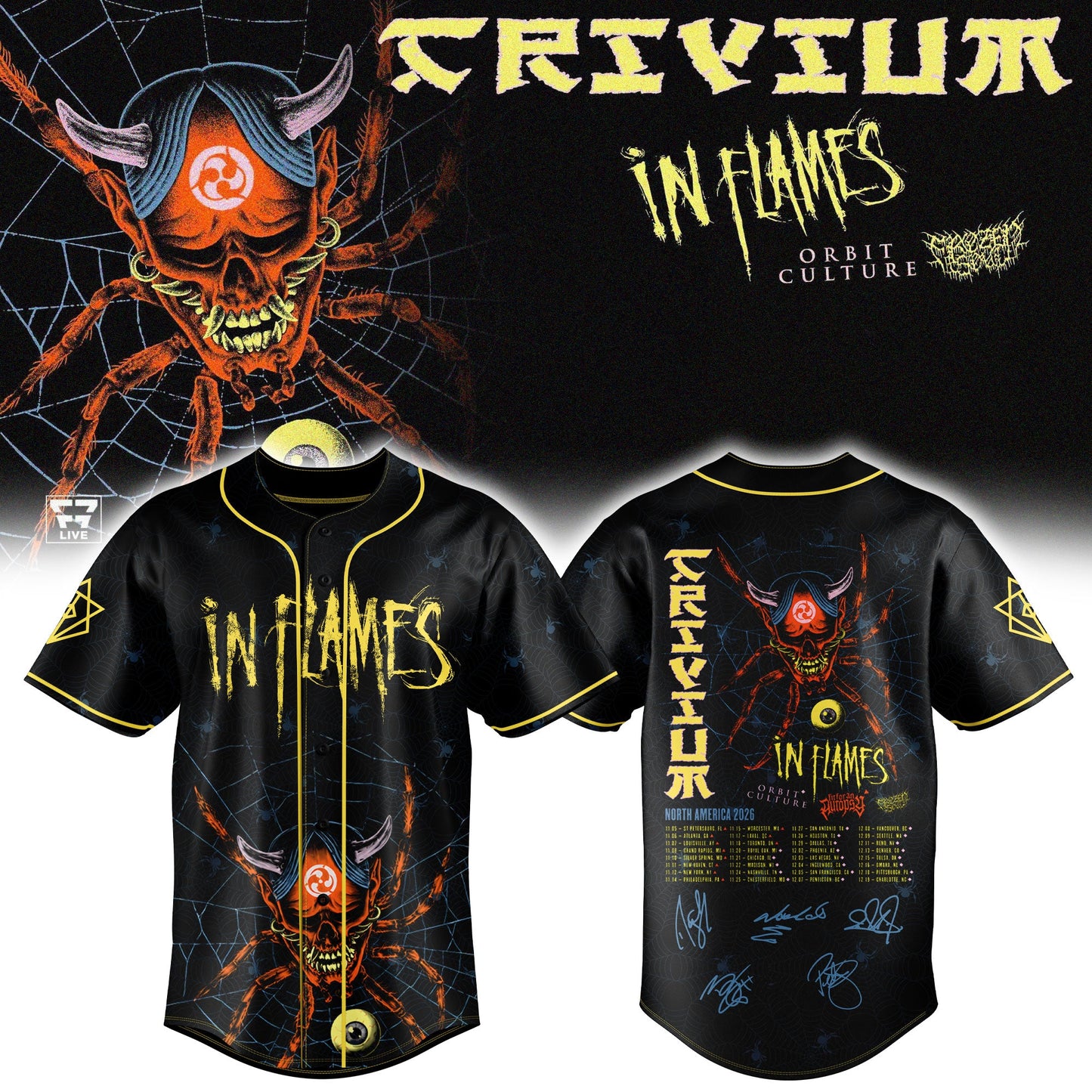 _TRIVIUM – NORTH AMERICA TOUR 2026 COLLECTION JERSEY