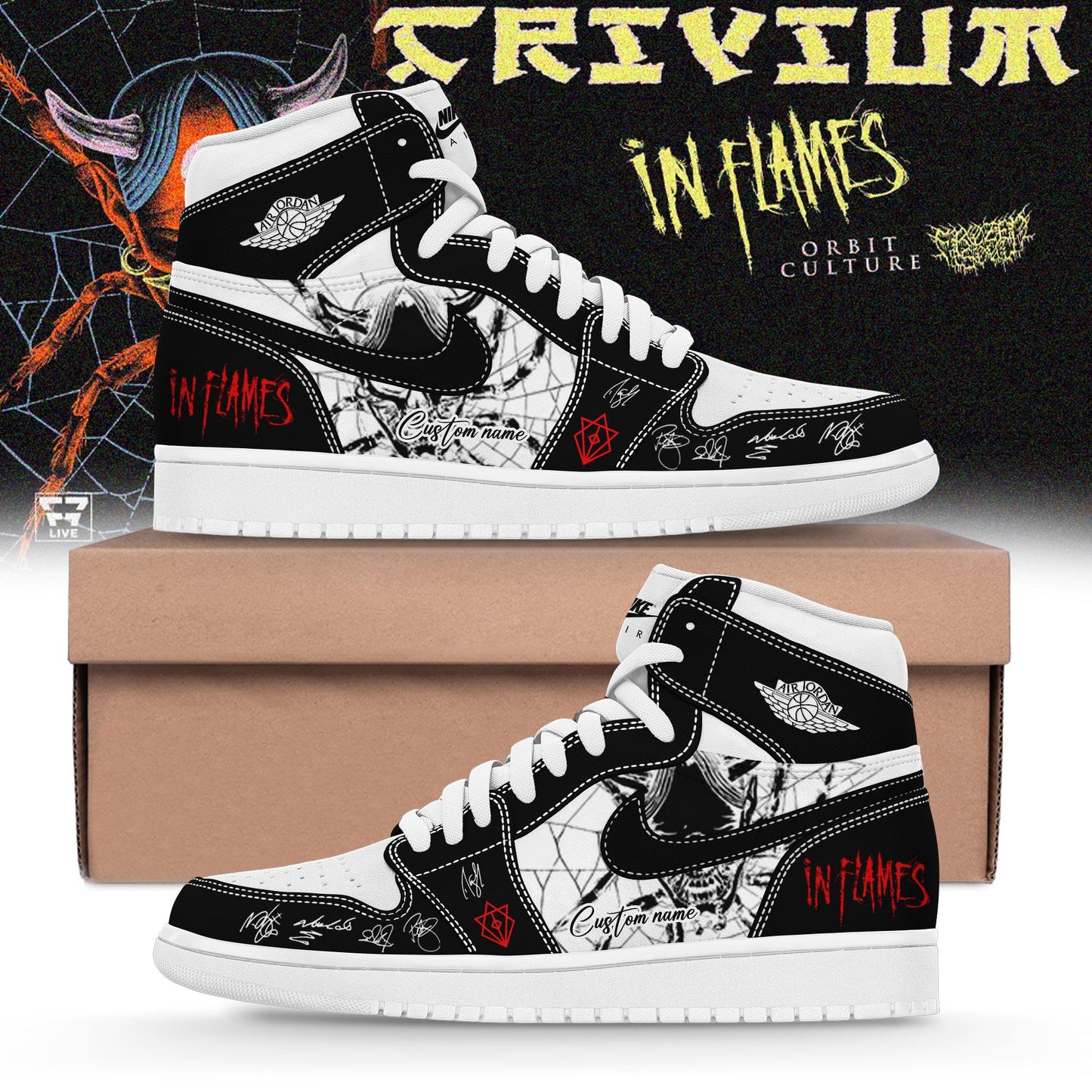 TRIVIUM – NORTH AMERICA TOUR 2026 COLLECTION SHOES