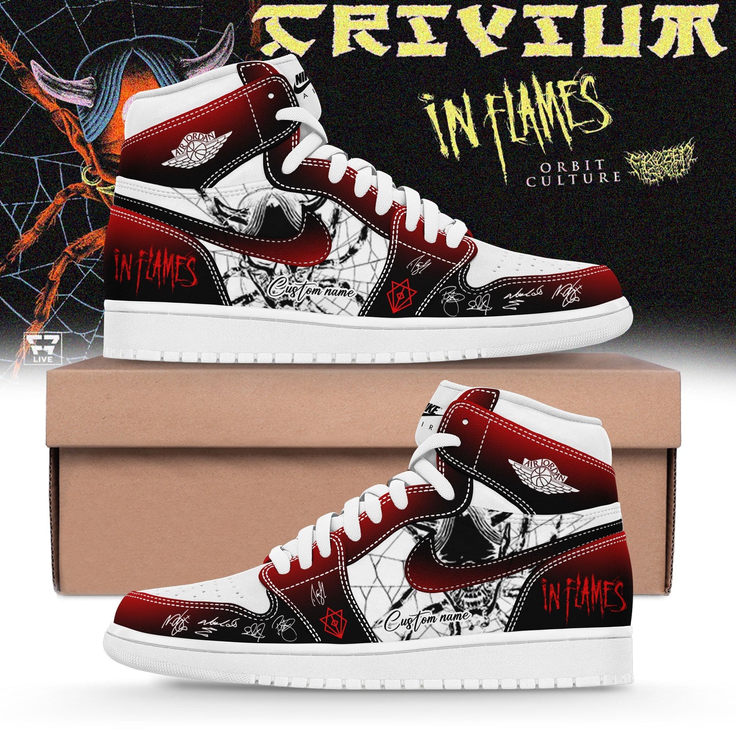 TRIVIUM – NORTH AMERICA TOUR 2026 COLLECTION SHOES