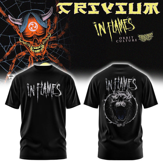 In Flames The Crown In The Grave Tour ’26 Tshirt