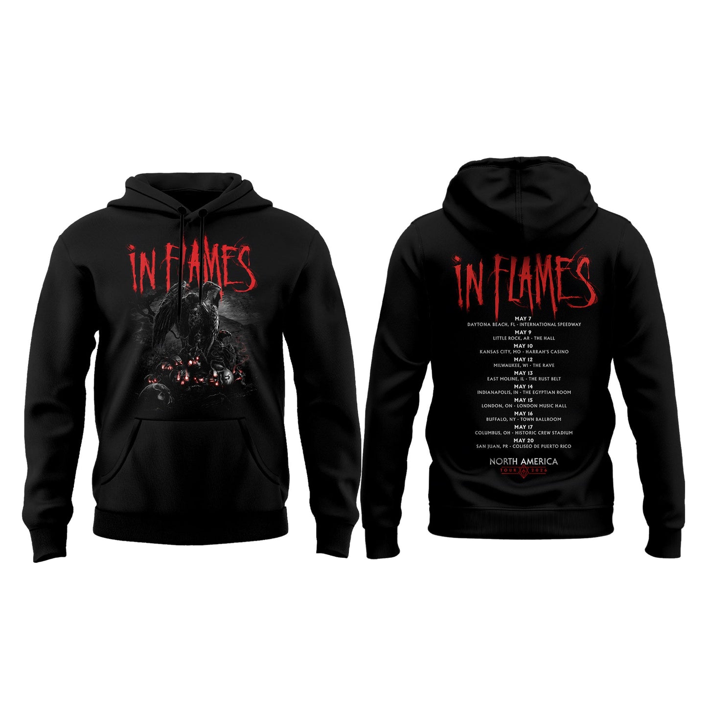 _Crown in the Grave World Tour 2026 Edition Hoodie