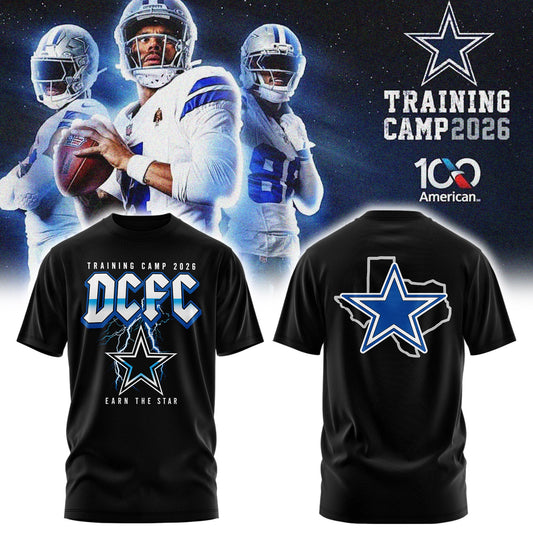 Dallas Football Training Camping ’26 Tshirt v4