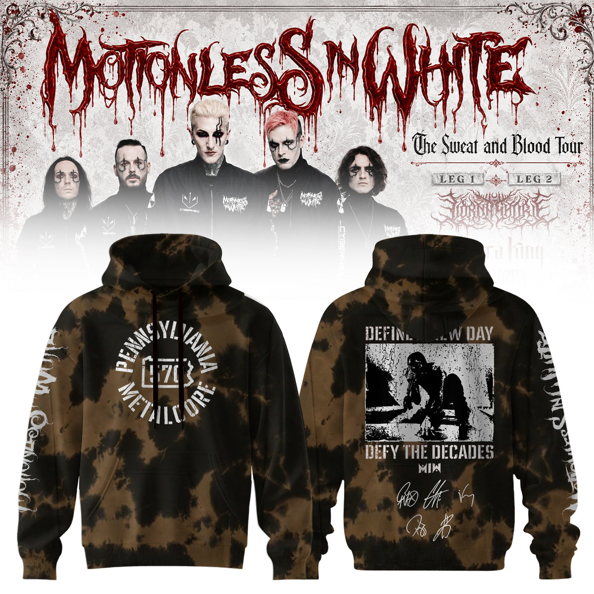 Limited Edition The Sweat & Blood Tour 2026 Hoodie