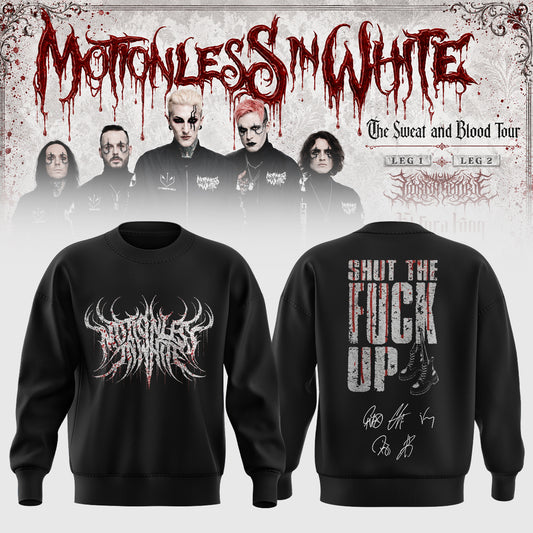 Limited Edition The Sweat & Blood Tour 2026 Sweatshirt