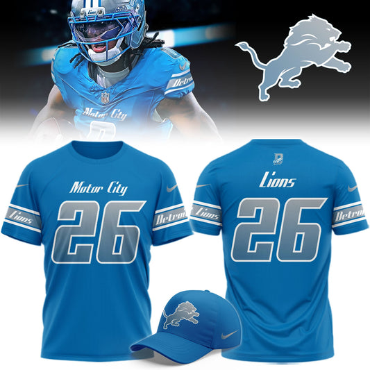 .D.Lions 2026 Rivalries Full Throttle Limited Shirt NN (Custom Number)
