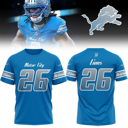 .D.Lions 2026 Rivalries Full Throttle Limited Shirt NN (Custom Number)