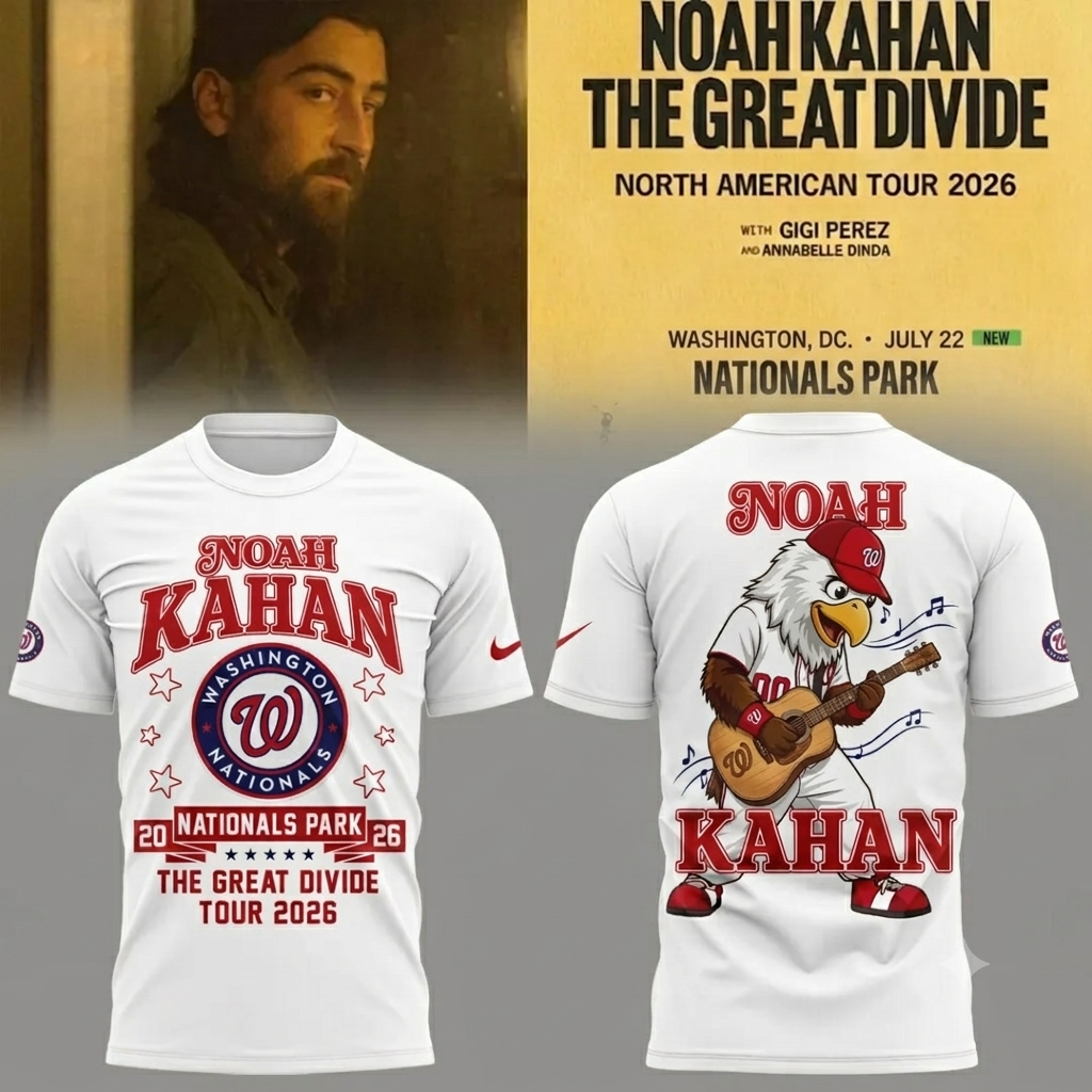 Limited Edition The Great Divide Tour 2026 At Washington Nationals Shirt