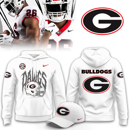 .Georgia Bulldogs Whiteout Dress Code Limited Hoodie NN