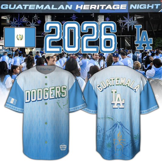 Guatemalan Heritage Night x Dodger Jersey 2026