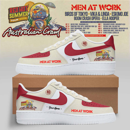 AUSTRALIAN CRAWL – RED HOT SUMMER TOUR 2026 SHOES AF1