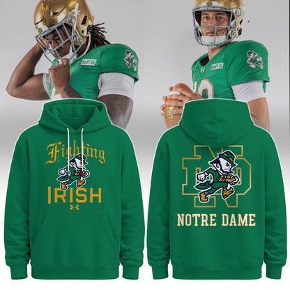 Notre Dame Kelly Green Hoodie 2026